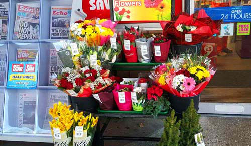 Fuel Station Flower Supplier in London